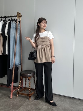 MIOさん（レディース・158cm）の夏コーディネート