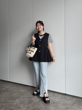 MIOさん（レディース・158cm）の春コーディネート