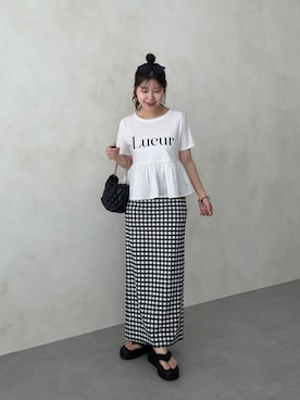 MIOさん（レディース・158cm）の夏コーディネート