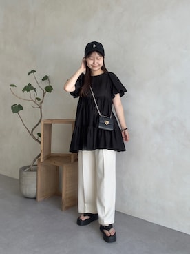 MIOさん（レディース・158cm）の夏コーディネート