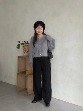 MIOさん（レディース・158cm）の秋コーディネート