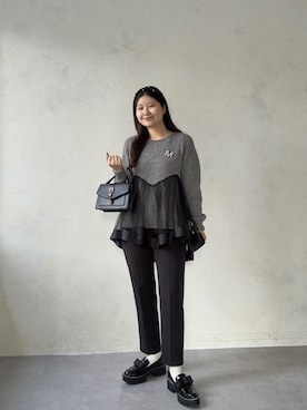 MIOさん(レディース・158cm)の秋コーディネート