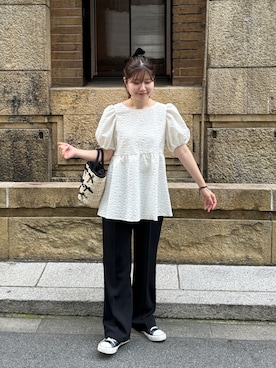 「prose verse（プロズヴェール）のアイテム」を使った、MIOさん（レディース・158cm）の夏コーディネート