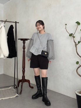 MIOさん（レディース・158cm）の秋コーディネート