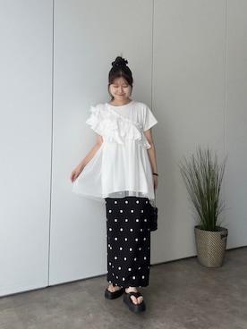 MIOさん（レディース・158cm・20代）の夏コーディネート