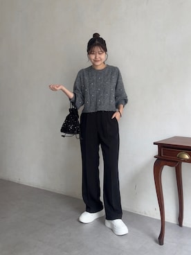 MIOさん（レディース・158cm）の秋コーディネート