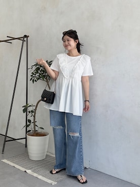 MIOさん(レディース・158cm)の夏コーディネート