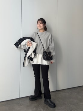 MIOさん（レディース・158cm）の冬コーディネート