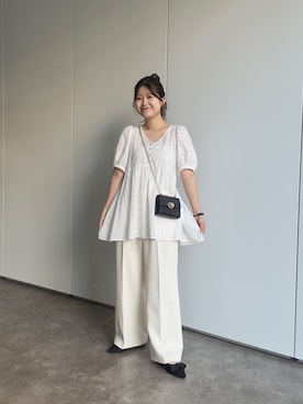 「prose verse（プロズヴェール）のアイテム」を使った、MIOさん（レディース・158cm）の夏コーディネート