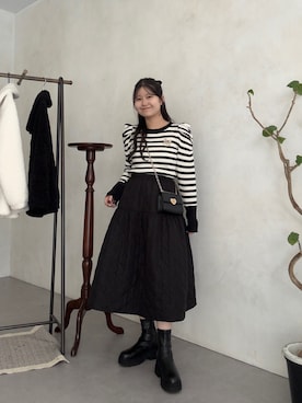 MIOさん(レディース・158cm)の秋コーディネート