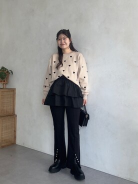 MIOさん（レディース・158cm）の秋コーディネート