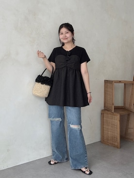 MIOさん（レディース・158cm）の春コーディネート