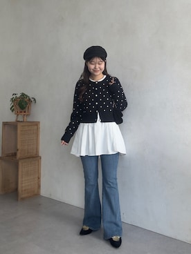 MIOさん(レディース・158cm)の秋コーディネート