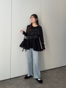 MIOさん（レディース・158cm）の冬コーディネート