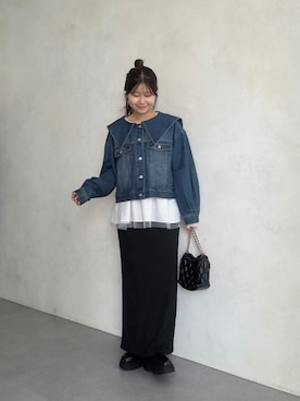 「prose verse（プロズヴェール）のアイテム」を使った、MIOさん（レディース・158cm）の夏コーディネート