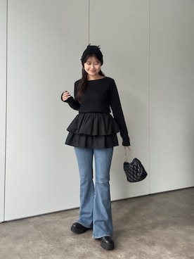 MIOさん（レディース・158cm）の秋コーディネート