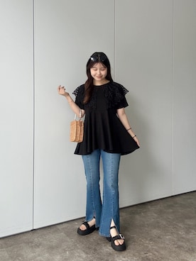 MIOさん（レディース・158cm）の春コーディネート