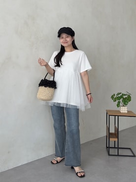 MIOさん(レディース・158cm)の夏コーディネート