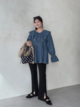 MIOさん（レディース・158cm）の春コーディネート