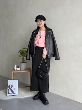 MIOさん(レディース・158cm)の冬コーディネート