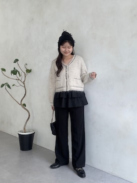 MIOさん(レディース・158cm)の秋コーディネート