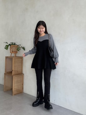 MIOさん（レディース・158cm）の秋コーディネート