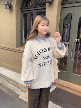 MIOさん（レディース・158cm）の冬コーディネート