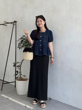 MIOさん(レディース・158cm)の夏コーディネート