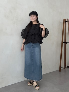 MIOさん（レディース・158cm）の春コーディネート