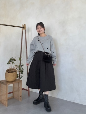 MIOさん(レディース・158cm)の秋コーディネート