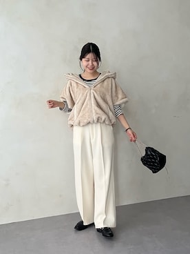「prose verse（プロズヴェール）のアイテム」を使った、MIOさん（レディース・158cm）の夏コーディネート