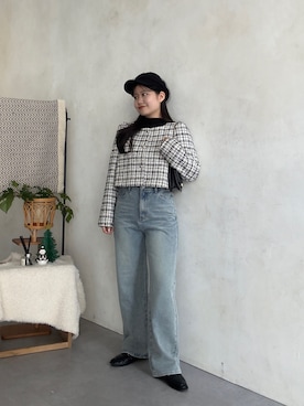 MIOさん（レディース・158cm）の冬コーディネート