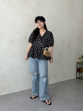MIOさん（レディース・158cm）の夏コーディネート