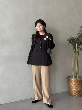 MIOさん（レディース・158cm）の秋コーディネート