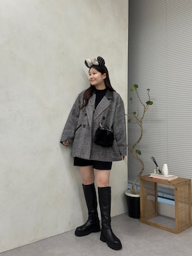 MIOさん(レディース・158cm)の秋コーディネート