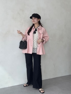 MIOさん（レディース・158cm）の春コーディネート