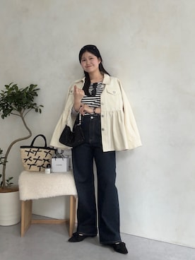 MIOさん（レディース・158cm）の春コーディネート