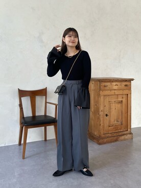 MIOさん(レディース・158cm)の秋コーディネート