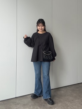 MIOさん（レディース・158cm）の冬コーディネート