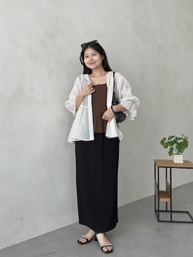 MIOさん(レディース・158cm)の夏コーディネート