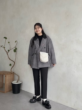 MIOさん(レディース・158cm)の秋コーディネート