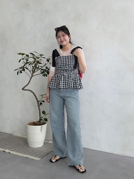 MIOさん（レディース・158cm）の春コーディネート