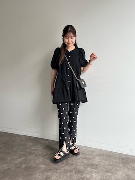 MIOさん(レディース・158cm)の夏コーディネート
