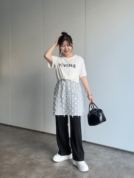 「prose verse（プロズヴェール）のアイテム」を使った、MIOさん（レディース・158cm）の夏コーディネート