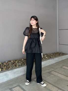 MIOさん（レディース・158cm）の春コーディネート