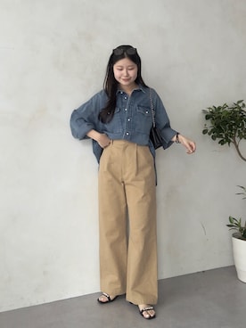 MIOさん（レディース・158cm）の春コーディネート