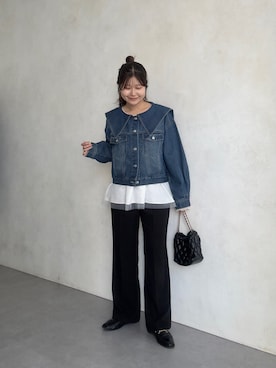 「prose verse（プロズヴェール）のアイテム」を使った、MIOさん（レディース・158cm）の夏コーディネート
