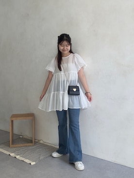 MIOさん（レディース・158cm）の夏コーディネート