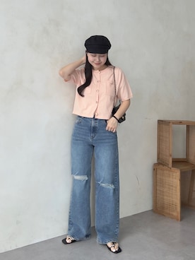 MIOさん(レディース・158cm)の春コーディネート