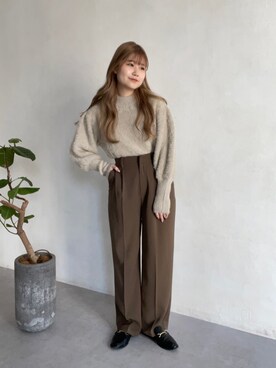 MIOさん（レディース・158cm）の秋コーディネート